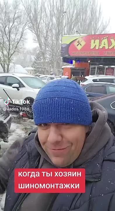 Хозяин шиномонтажки набрал меньше, чем за сутки, полтора миллиона просмотров, когда выложил видео про своих клиентов одним прекрасным утром