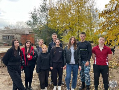 Добро начинается с заботы. Курсанты и студенты Тираспольского юридического института МВД вновь приехали в бендерский приют для животных