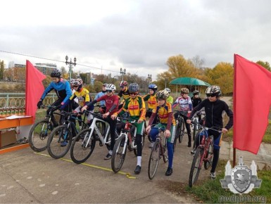 Велопробег памяти. В преддверии Дня милиции Управление вневедомственной охраны МВД провело в Тирасполе турнир по велоспорту