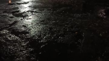 Осенний вечер щедр на осадки — в Бендерах ливень