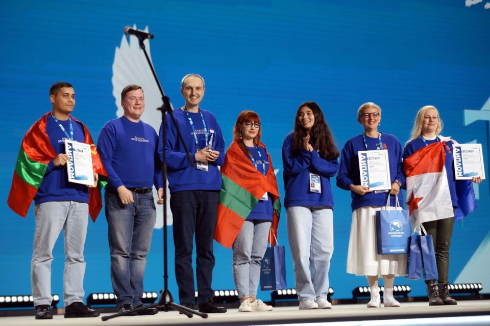 Приднестровские «Волонтёры Победы» стали лучшими сразу в двух номинациях конкурса «Готов к победам»