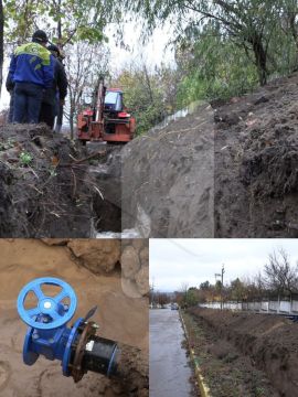 В Дубоссарах продолжают обновлять водопровод – меняют трубы в микрорайонах Второй участок и Коржево