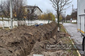 В Дубоссарах реконструируют водопроводные сети
