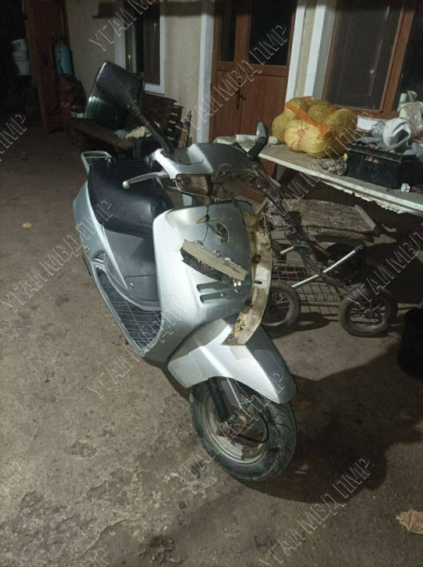 В Кицканах мопедист сбил пешехода