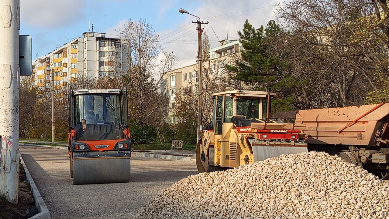 Ремонт улицы Тамары Крючок — на финишной прямой Ремонт улицы Тамары Крючок — на финишной прямой