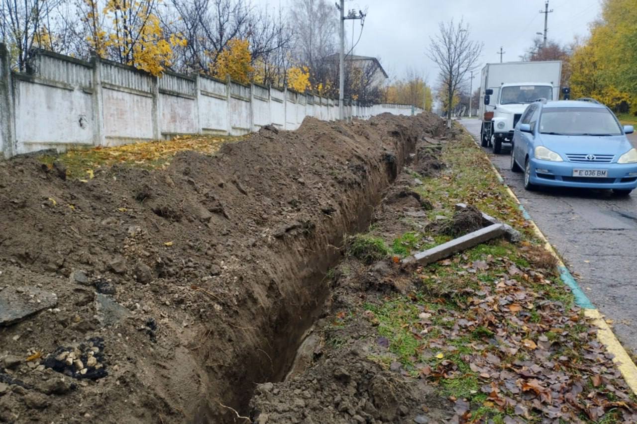 В Дубоссарах обновляют водопровод