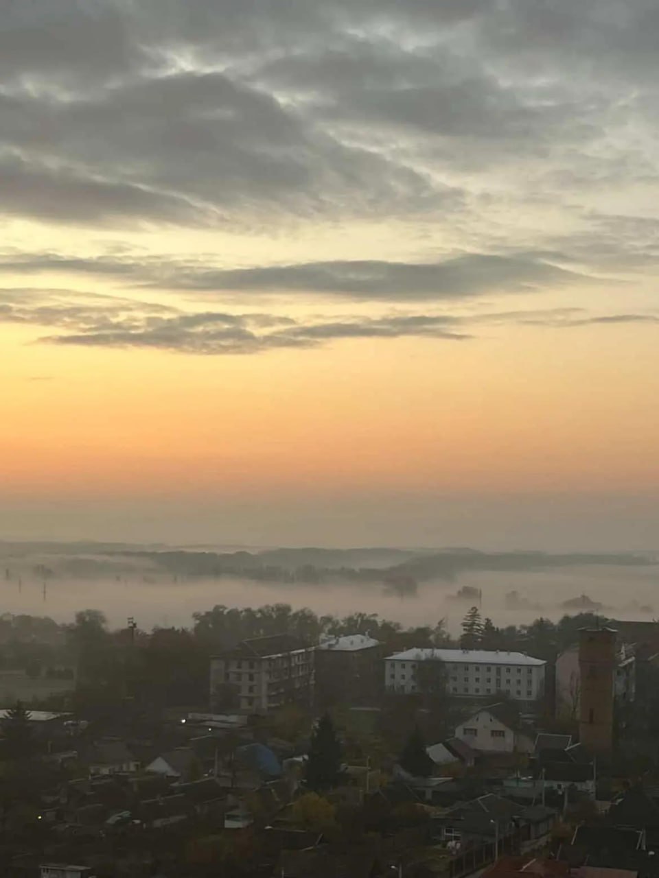 Над Тирасполем с утра стелется туман