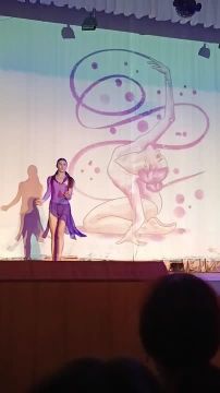 Художественная гимнастика на студенческом конкурсе талантов «Признание»!