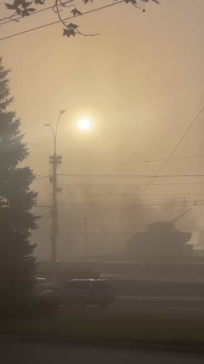 Приднестровье под пеленой тумана