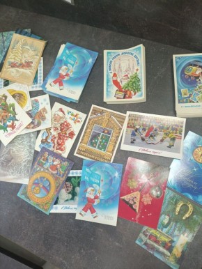 Новогоднее поздравление в стиле ретро