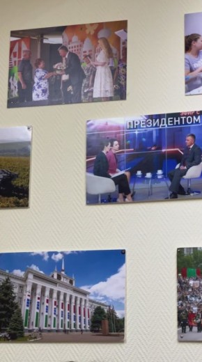 В Официальном представительстве ПМР в РФ состоялась торжественная церемония награждения руководителей делегации, тренеров и специалистов, сопровождающих нашу команду на XII Фестивале школьного спорта стран СНГ