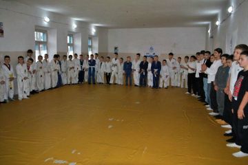 Юные дзюдоисты на татами. В Слободзее состоялся очередной турнир в рамках Фестиваля детско-юношеского спорта, который проводит МВД