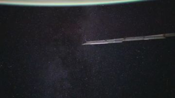 Космонавт Олег Платонов опубликовал видео Млечного пути с орбиты