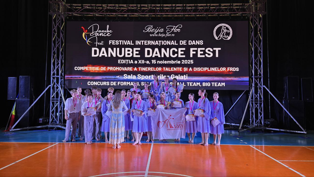 Танцоры из Бендер — победители танцевального фестиваля в Румынии Танцоры из Бендер — победители танцевального фестиваля в Румынии