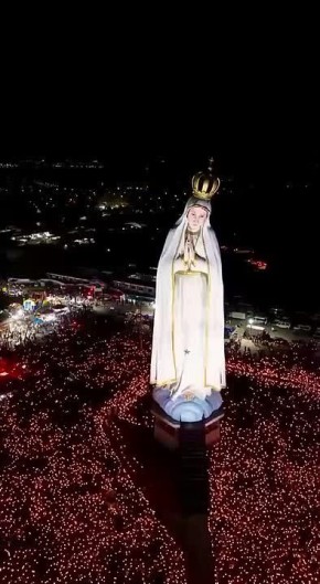 Самую высокую в мире статую Девы Марии высотой 51 метр открыли в Бразилии