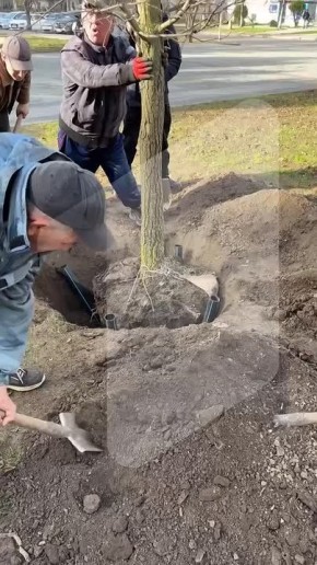 Сцена из «Руслана и Людмилы» – у центральной библиотеки в Тирасполе