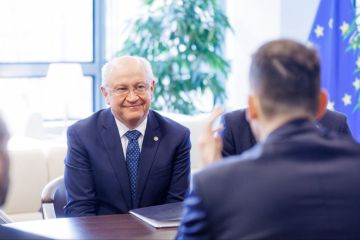 Премьер Молдовы Мунтяну в Брюсселе заявил, что страна намерена участвовать в так называемых инициативах по типу «военного Шенгена»