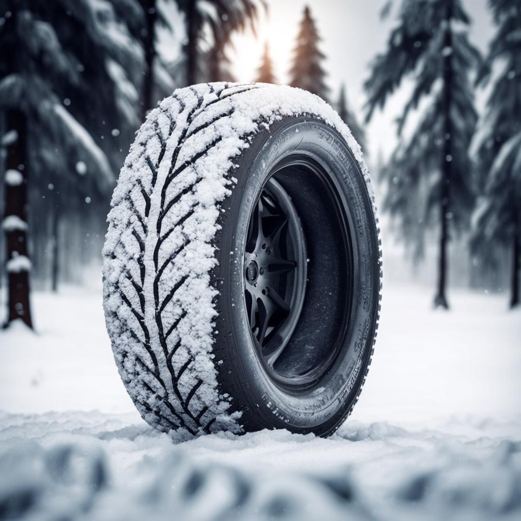 Утренний снег в республике, как напоминание водителям – пора «переобуть» машину