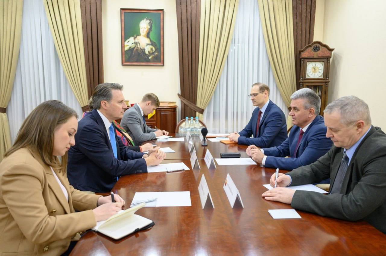 Вадим Красносельский встретился с Послом Королевства Нидерландов в РМ Фредом Дейном