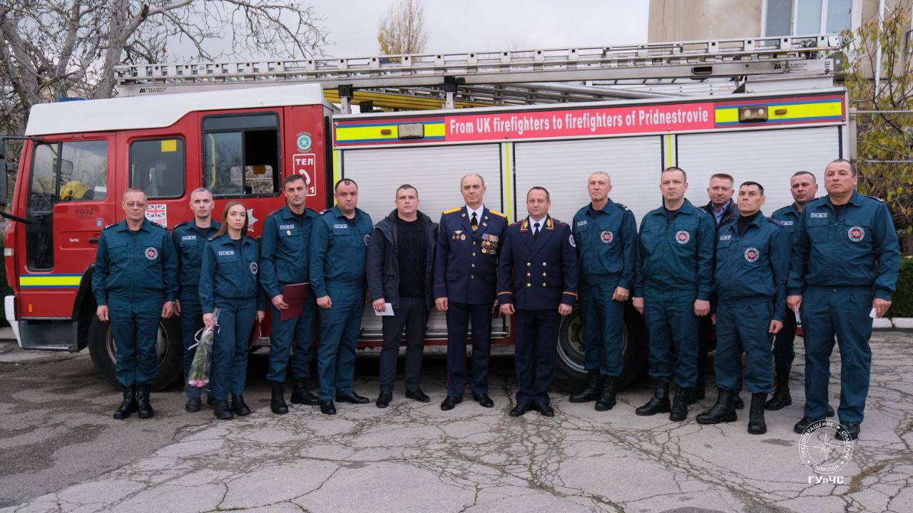 Пожарной охране Приднестровья сегодня 34 года