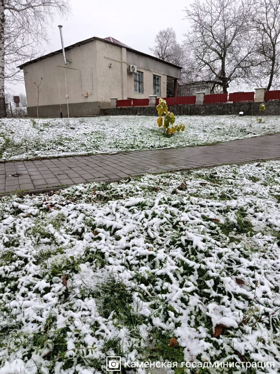 На самом севере Приднестровья, в Каменке, тоже запорошило На самом севере Приднестровья, в Каменке, тоже запорошило