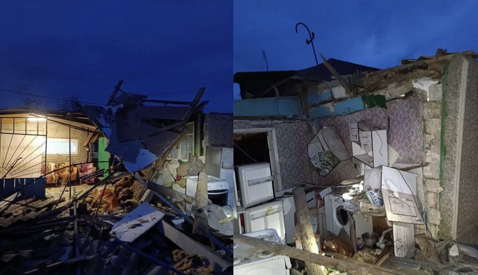 Частный дом взорвался во Флорештскои районе Молдовы