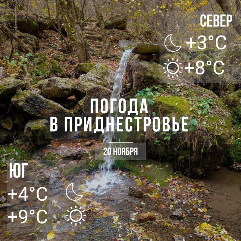 Утром местами дожди и туман