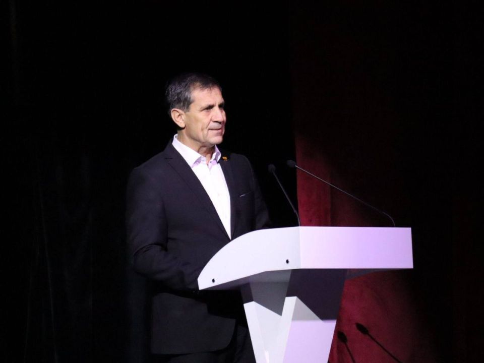 С приветственным словом на открытии республиканского IT форума выступила министр просвещения Светлана Иванишина С приветственным словом на открытии республиканского IT форума выступила министр просвещения Светлана Иванишина