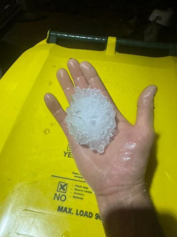 #МировыеНовости — Град-гигант #МировыеНовости — Град-гигант