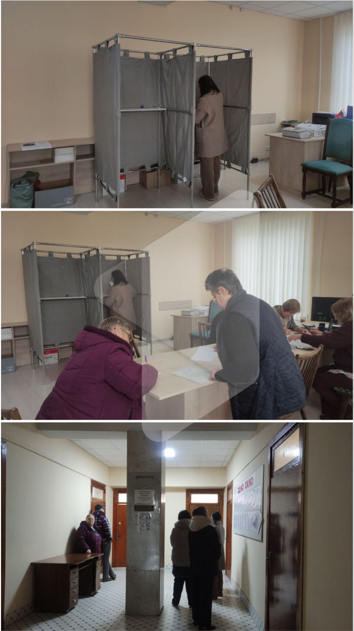 К 13:00 в Дубоссарах досрочно проголосовали около 100 человек