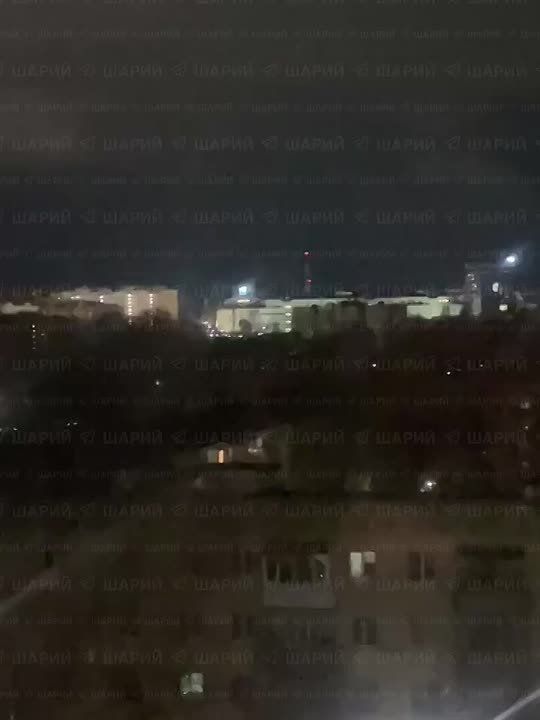 Ещё кадры атаки БПЛА в Чебоксарах