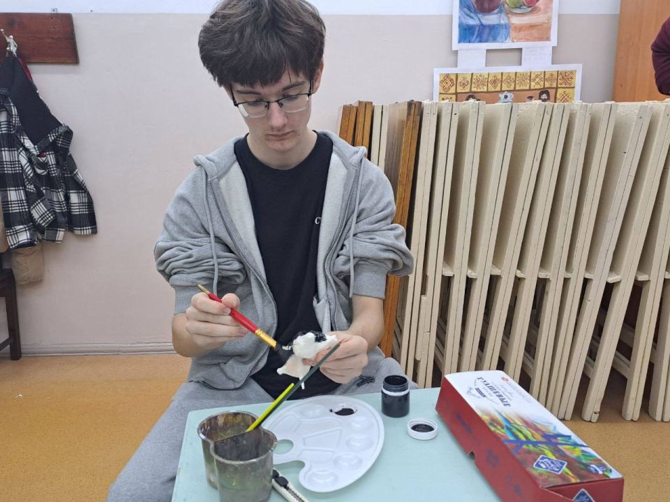 Мастер-класс по изготовлению елочной игрушки провели для учащихся МОУ ДО "Детская художественная школа им. А. Ф. Фойницкого" Мастер-класс по изготовлению елочной игрушки провели для учащихся МОУ ДО "Детская художественная школа им. А. Ф. Фойницкого"