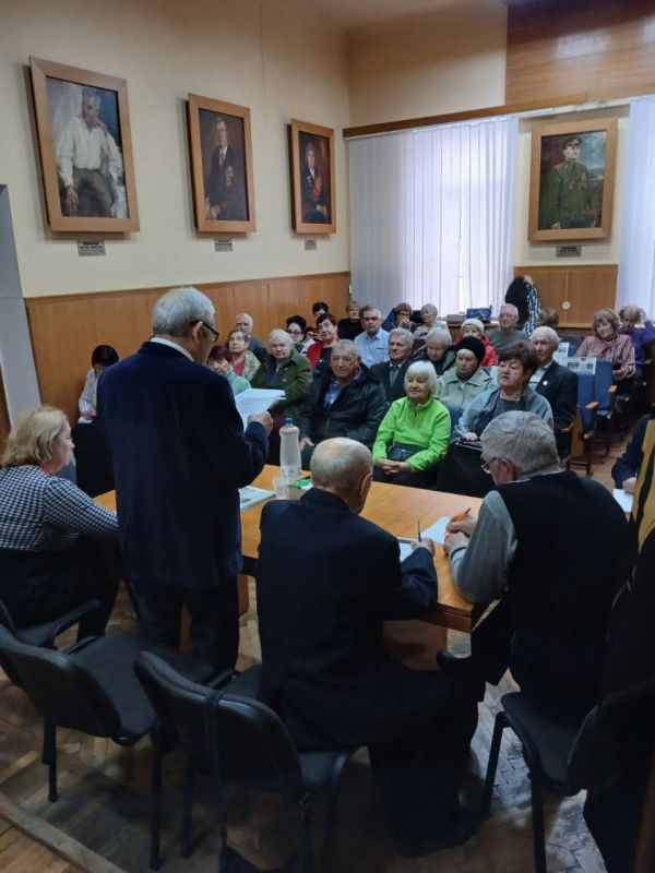 В актовом зале историко-краеведческого музея прошла отчетная конференция Совета ветеранов г. Бендеры В актовом зале историко-краеведческого музея прошла отчетная конференция Совета ветеранов г. Бендеры