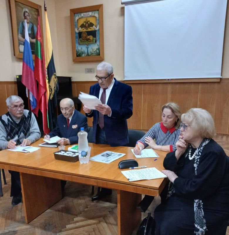 В актовом зале историко-краеведческого музея прошла отчетная конференция Совета ветеранов г. Бендеры В актовом зале историко-краеведческого музея прошла отчетная конференция Совета ветеранов г. Бендеры