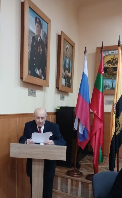 В актовом зале историко-краеведческого музея прошла отчетная конференция Совета ветеранов г. Бендеры