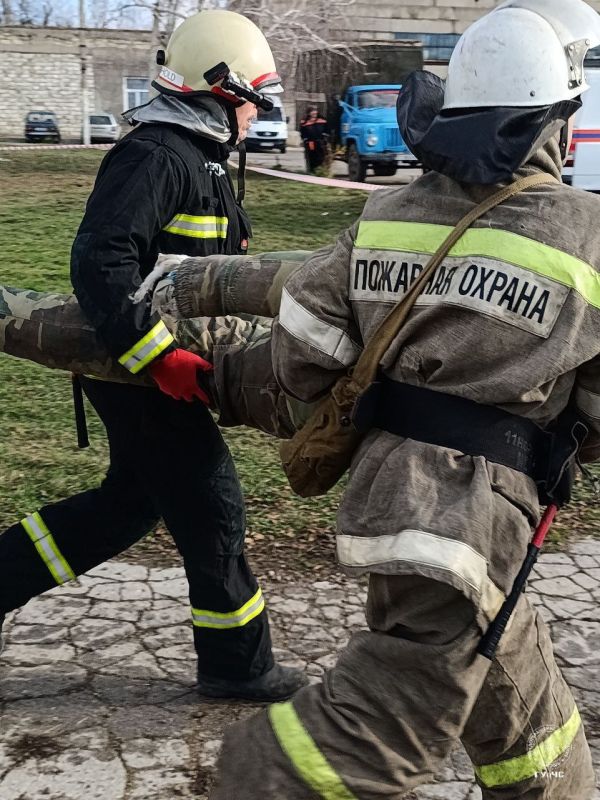 В Григориополе прошли учения по легенде взрыва бытового газа В Григориополе прошли учения по легенде взрыва бытового газа