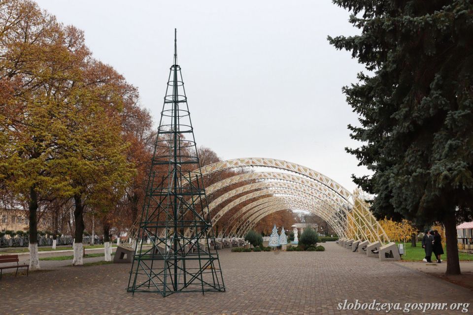 В Приднестровье начали устанавливать главные новогодние ёлки В Приднестровье начали устанавливать главные новогодние ёлки