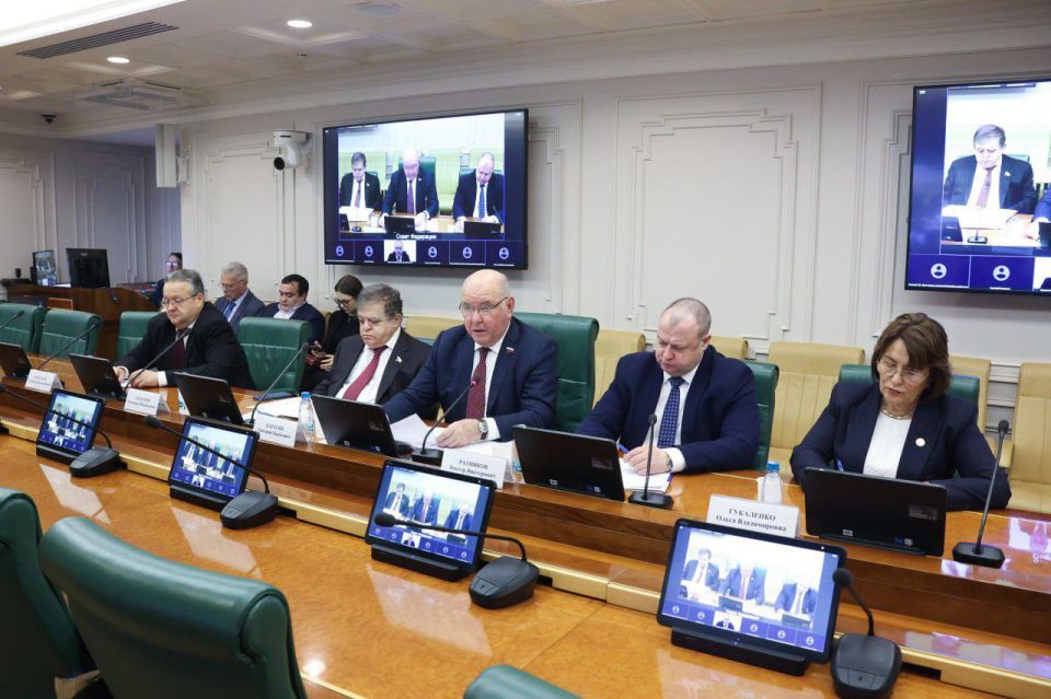 Онлайн-встреча с сенаторами Совета Федерации РФ