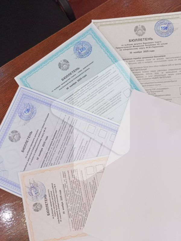 Каждый избиратель получает по несколько бюллетеней