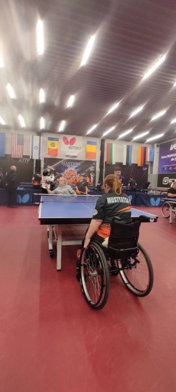 Бендерские паратеннисисты на высоте! Бендерские паратеннисисты на высоте!