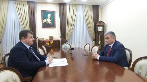 Президент ПМР Вадим Красносельский поблагодарил граждан республики за участие в выборах депутатов всех уровней