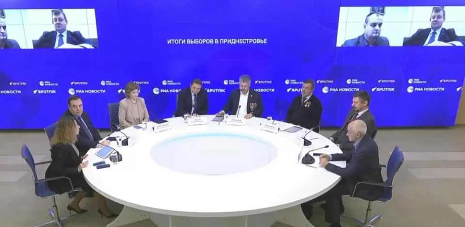 Пресс-конференция Москва — Тирасполь: эксперты подвели итоги выборов в Приднестровье