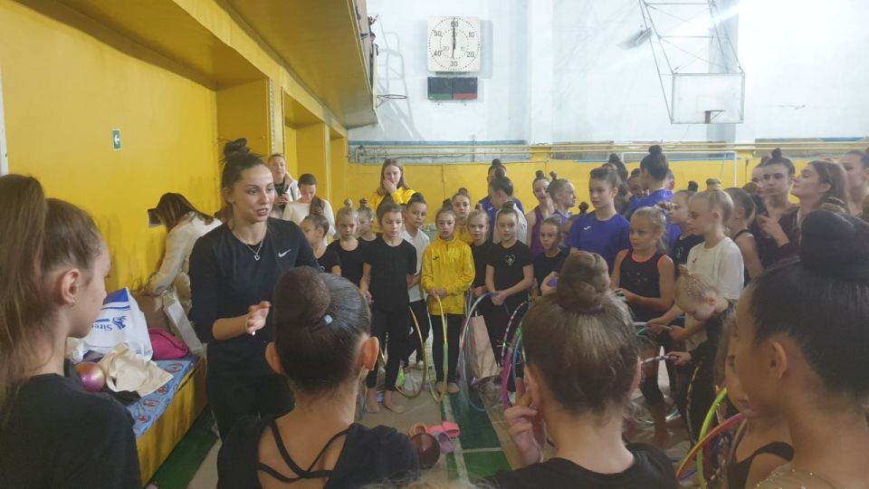 Гимнастка Даниела Могурян – в Бендерах Гимнастка Даниела Могурян – в Бендерах