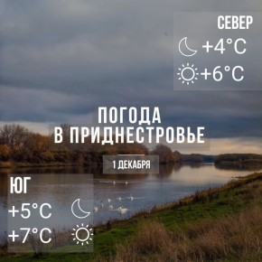 Утром местами дожди. Днём – до +7°С
