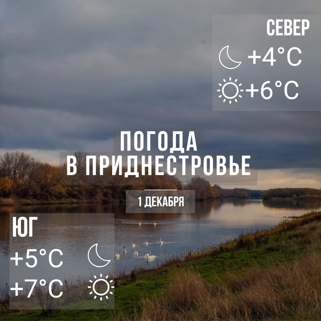 Утром местами дожди. Днём – до +7°С