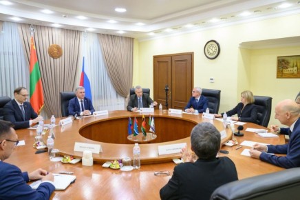 Вадим Красносельский провел встречу со Спецпредставителем Действующего Председателя ОБСЕ Томасом Ленком