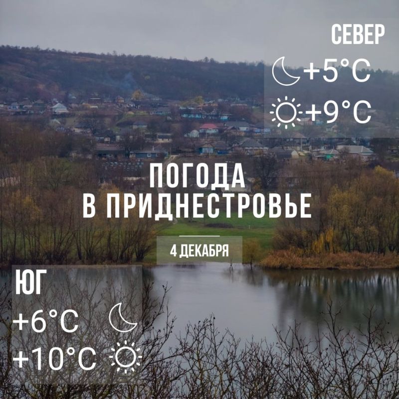 Днём – до +10°С, без существенных осадков