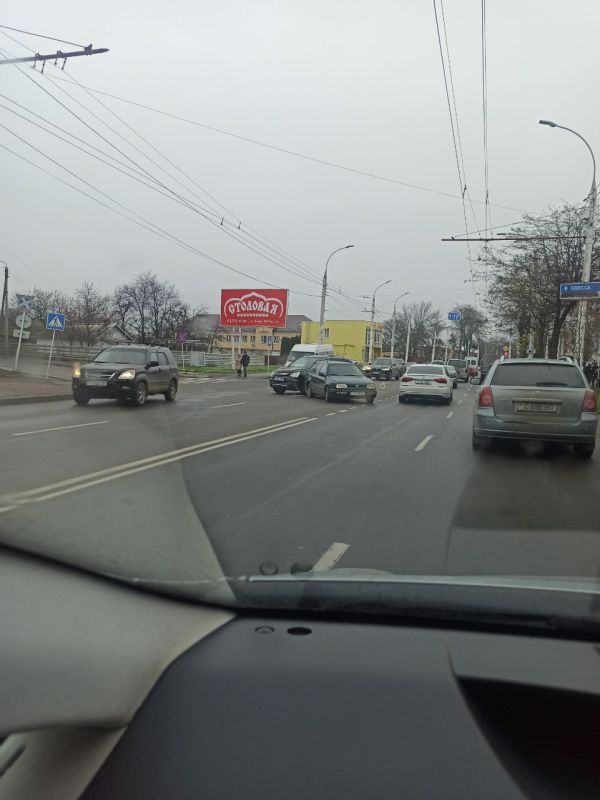 Авария на Бородинке возле Водолея