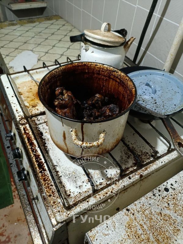 Пожарные спасли пенсионерку