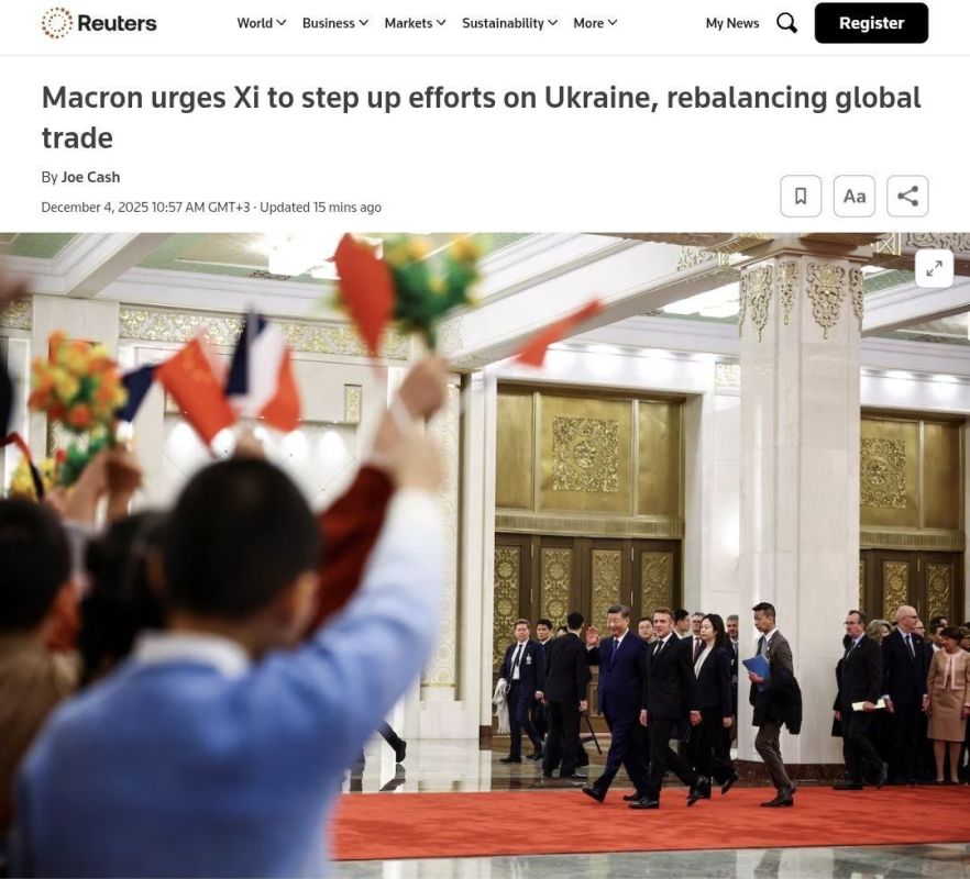 Макрон предложил ввести мораторий на удары по энергетической инфраструктуре Украины в зимний период, — Reuters